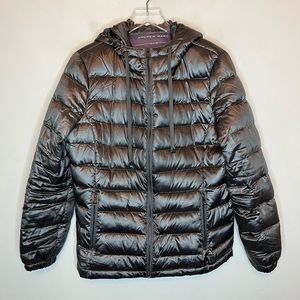 Andrew Marc Packable Lightweight Premium Down Jacket Size Large